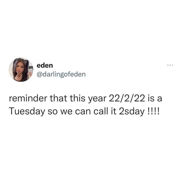 Tuesday, February 2nd, 2022